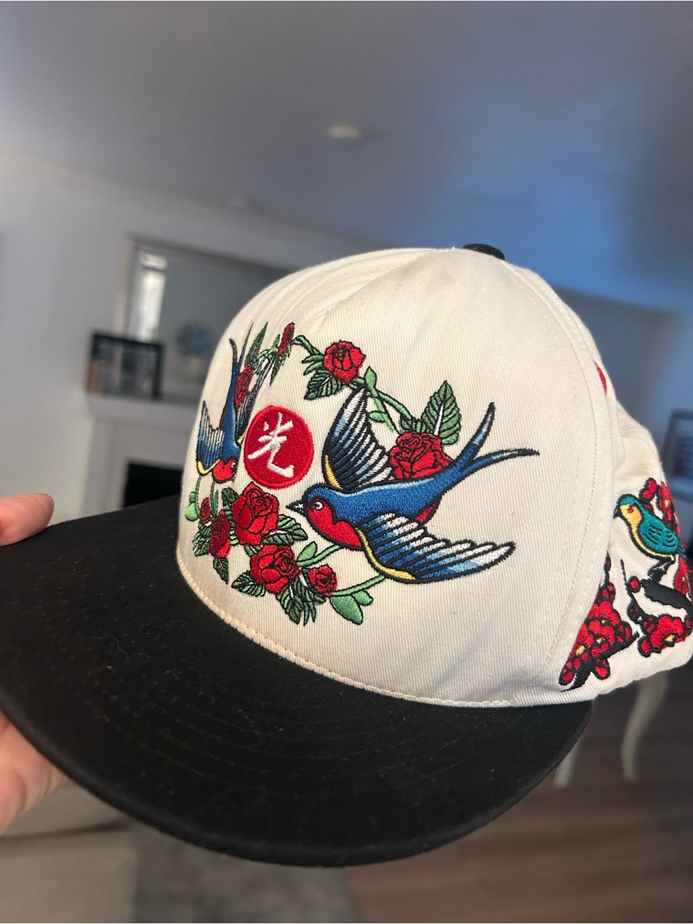 Y2K style Premier redcap embellished hat
